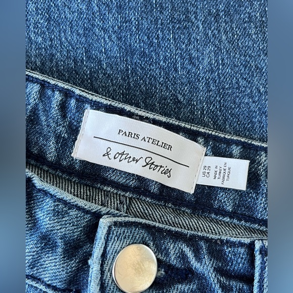 & Other Stories Wide Leg Jean Size 29 - Picture 3 of 4